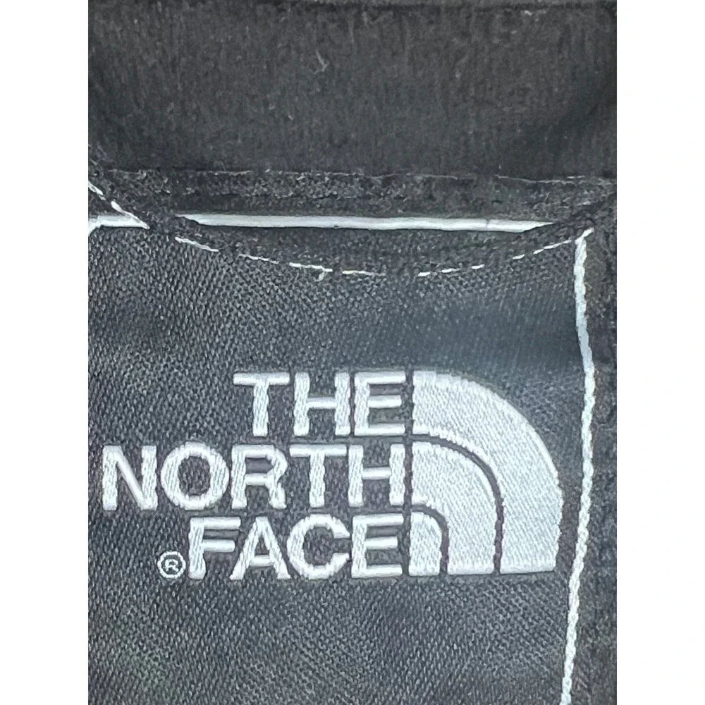 The North Face Softshell Jacket Black Green Full Zip Mens‎ Size Large